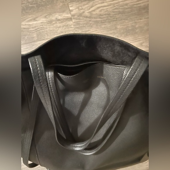 Celine Cabas Phantom Tote, Black Leather, Size Large - Picture 8 of 12